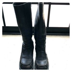 Dr. Martens Boots Knee High Boots, Worn